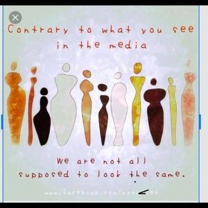 All women our created equal no matter our size.